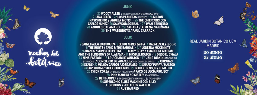 Noches del Botánico 2019