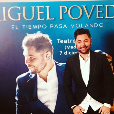 Miguel Poveda presenta "El tiempo pasa volando"